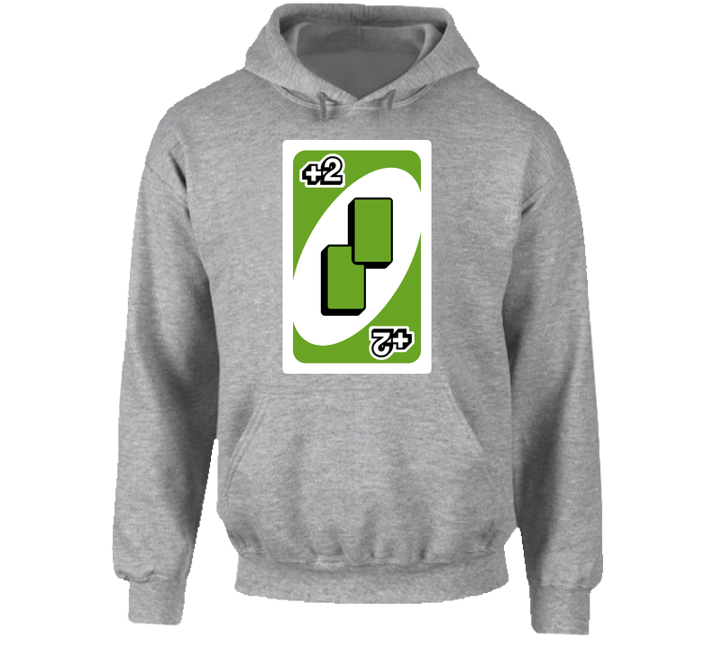 Draw Two 2 Green Uno Card Game Fan Halloween Fancy Dress Hoodie Draw Two 2 Green Uno Card Game Fan Halloween Fancy Dress Hoodie