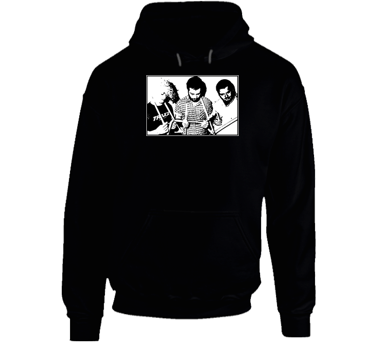 Minutemen Firehouse Mike Watt Firehouse Black Hooded Sweatshirt Hoodie Minutemen Firehouse Mike Watt Firehouse Black Hooded Sweatshirt Hoodie
