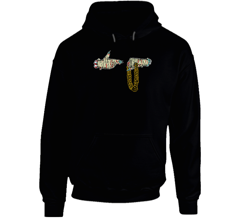 Run 2 The Jewels Experimental Hip Hop -b200 Black Hooded Sweatshirt Hoodie