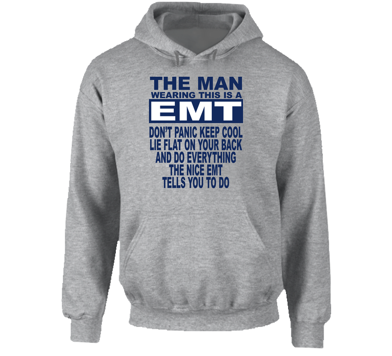 Emt Ems Paramedic Ambulance Funny Hooded Sweatshirt Hoodie Emt Ems Paramedic Ambulance Funny Hooded Sweatshirt Hoodie