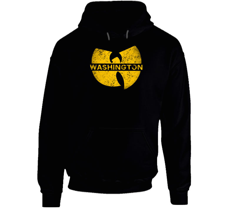 Washington W Word Cool Wutang Logo Parody Hooded Sweatshirt Hoodie Washington W Word Cool Wutang Logo Parody Hooded Sweatshirt Hoodie