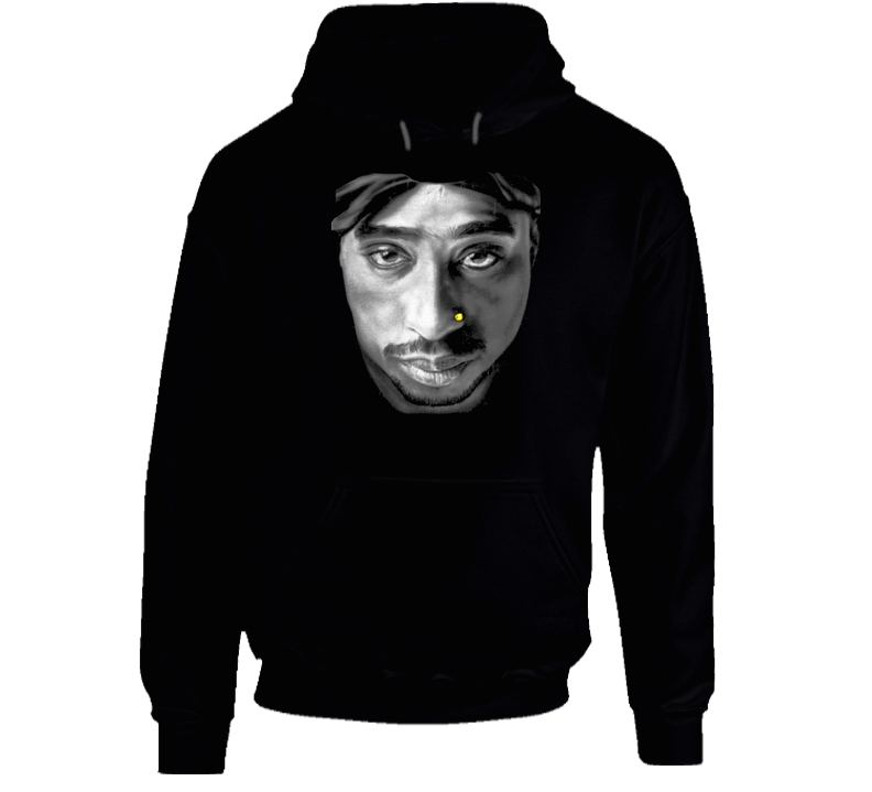 2pac Face Hip Hop Classic Hooded Sweatshirt Hoodie 2pac Face Hip Hop Classic Hooded Sweatshirt Hoodie