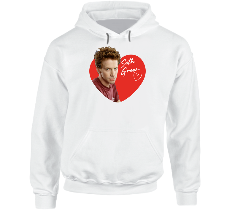 Seth Green 90s Movie Tv Stars Heartthrob Fan Hooded Sweatshirt Hoodie Seth Green 90s Movie Tv Stars Heartthrob Fan Hooded Sweatshirt Hoodie