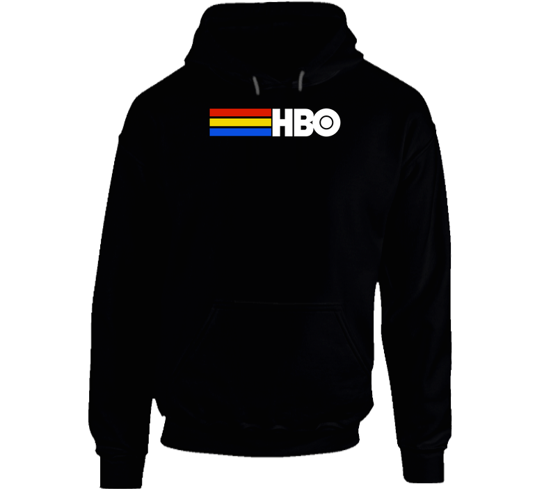 Hbo Retro Rainbow Logo Tv Network Fan hooded sweatshirt Hoodie Hbo Retro Rainbow Logo Tv Network Fan hooded sweatshirt Hoodie