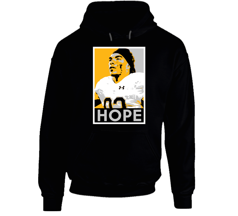 Chase Claypool Pittsburgh Football Hope  Fan Hooded Sweatshirt Hoodie