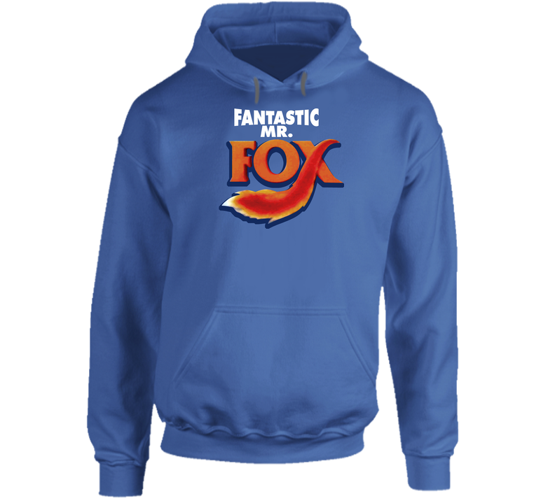 Fantastic Mr Fox Logo Hooded Sweatshirt Hoodie Fantastic Mr Fox Logo Hooded Sweatshirt Hoodie