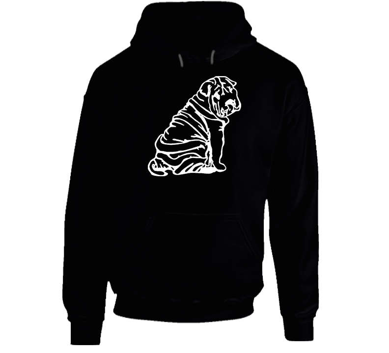 Chinese Shar-pei Custom Dog Breed Is My Homeboy Black Hooded Sweatshirt Hoodie Chinese Shar-pei Custom Dog Breed Is My Homeboy Black Hooded Sweatshirt Hoodie