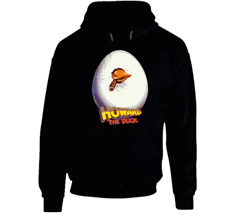 Howard The Duck 80s Movie Hooded Sweatshirt Hoodie Howard The Duck 80s Movie Hooded Sweatshirt Hoodie
