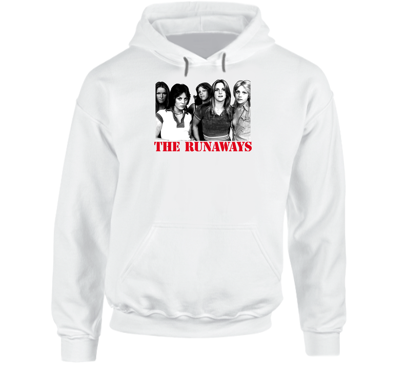 The Runaways Hooded Sweatshirt Hoodie The Runaways Hooded Sweatshirt Hoodie