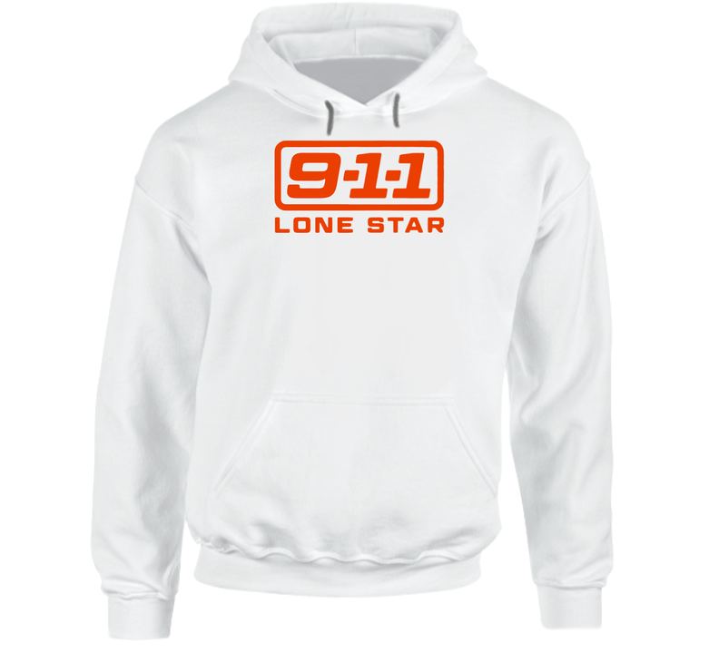 911 Lone Star Tv Show Logo Hooded Sweatshirt Hoodie 911 Lone Star Tv Show Logo Hooded Sweatshirt Hoodie