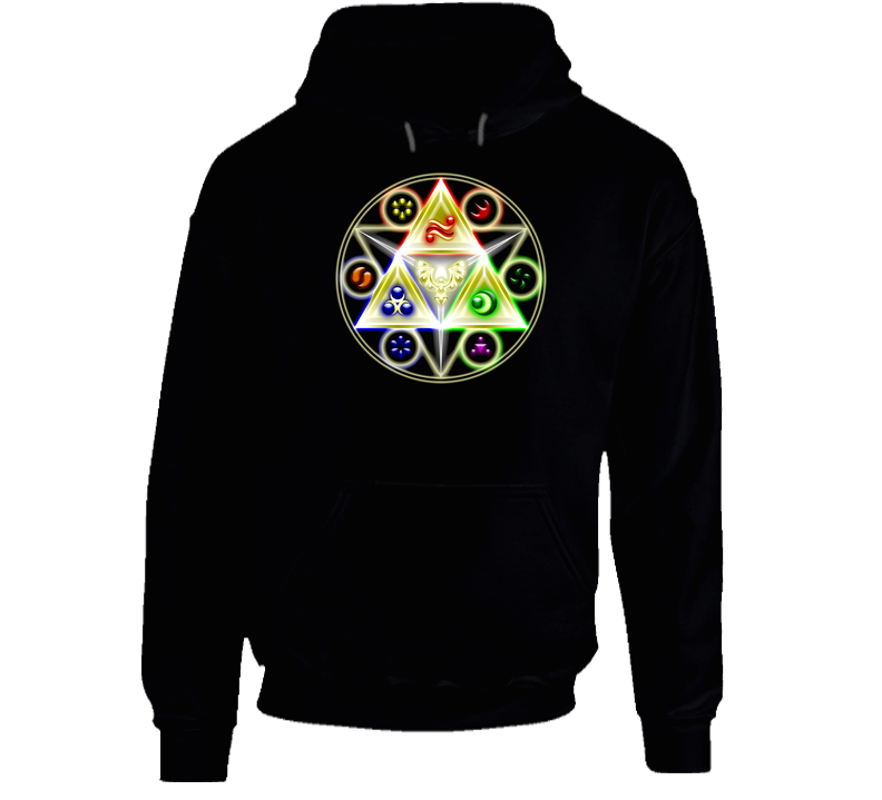 Zelda Link Triforce Hooded Sweatshirt Hoodie