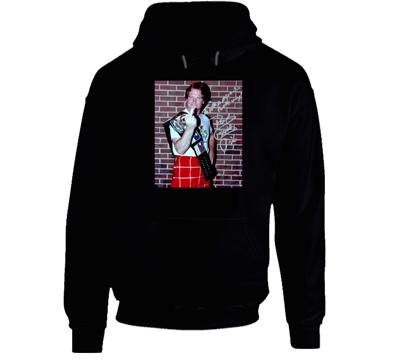 Legend Rowdy Roddy Piper Mid Atlantic Kilt Middle Finger Hooded Sweatshirt Hoodie Legend Rowdy Roddy Piper Mid Atlantic Kilt Middle Finger Hooded Sweatshirt Hoodie