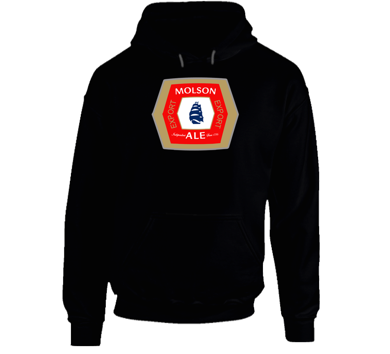Molson Export Ale Canada Beer Lovers Hooded Sweatshirt Hoodie Molson Export Ale Canada Beer Lovers Hooded Sweatshirt Hoodie