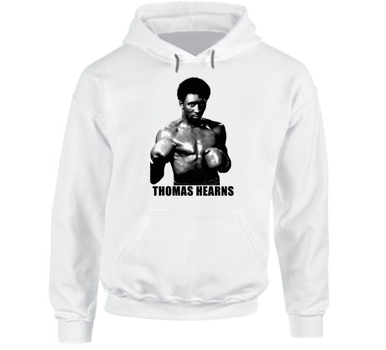 Thomas Hearns Boxing Hooded Sweatshirt Hoodie