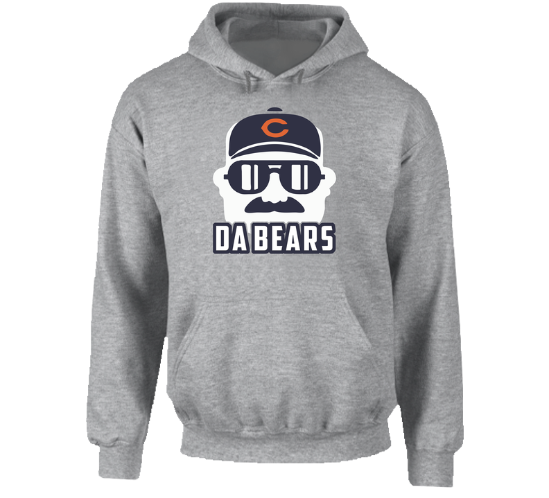 Da Bears Mike Ditka Funny Cartoon Hooded Sweatshirt Hoodie Da Bears Mike Ditka Funny Cartoon Hooded Sweatshirt Hoodie