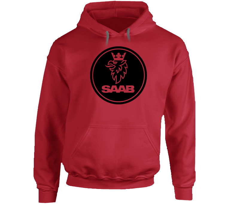 Saab Sweden Car Auto Hooded Sweatshirt Hoodie