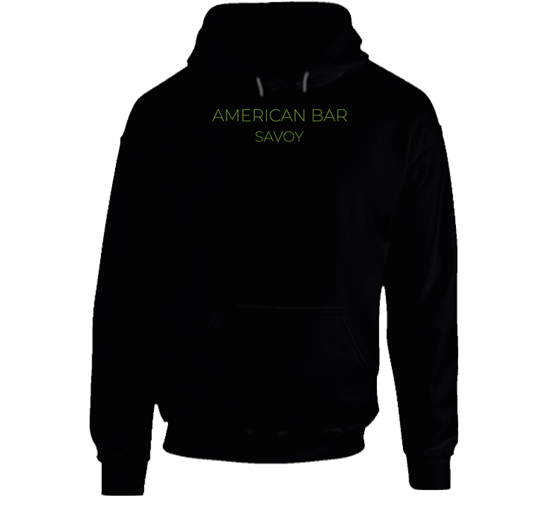 American Bar Savoy London Best Bar Crawl Fan Hooded Sweatshirt Hoodie American Bar Savoy London Best Bar Crawl Fan Hooded Sweatshirt Hoodie