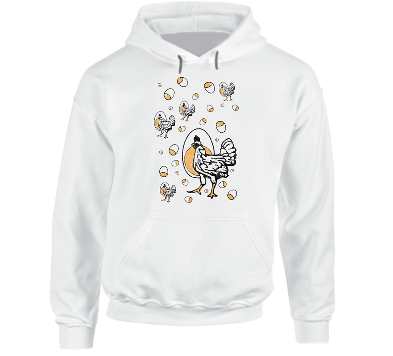 Roseanne Chicken Eggs Retro Tv Show Fan Hooded Sweatshirt Hoodie Roseanne Chicken Eggs Retro Tv Show Fan Hooded Sweatshirt Hoodie