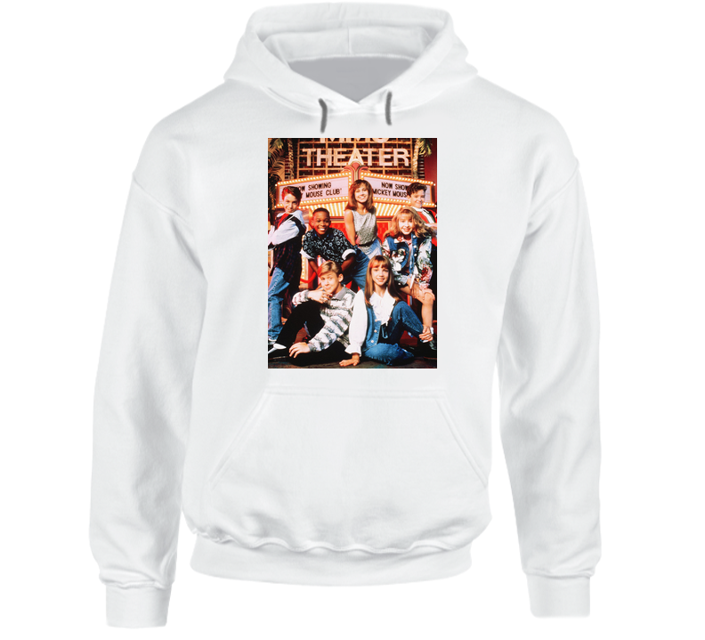 The All New Mickey Mouse Club Retro Tv Show Hooded Sweatshirt Hoodie The All New Mickey Mouse Club Retro Tv Show Hooded Sweatshirt Hoodie