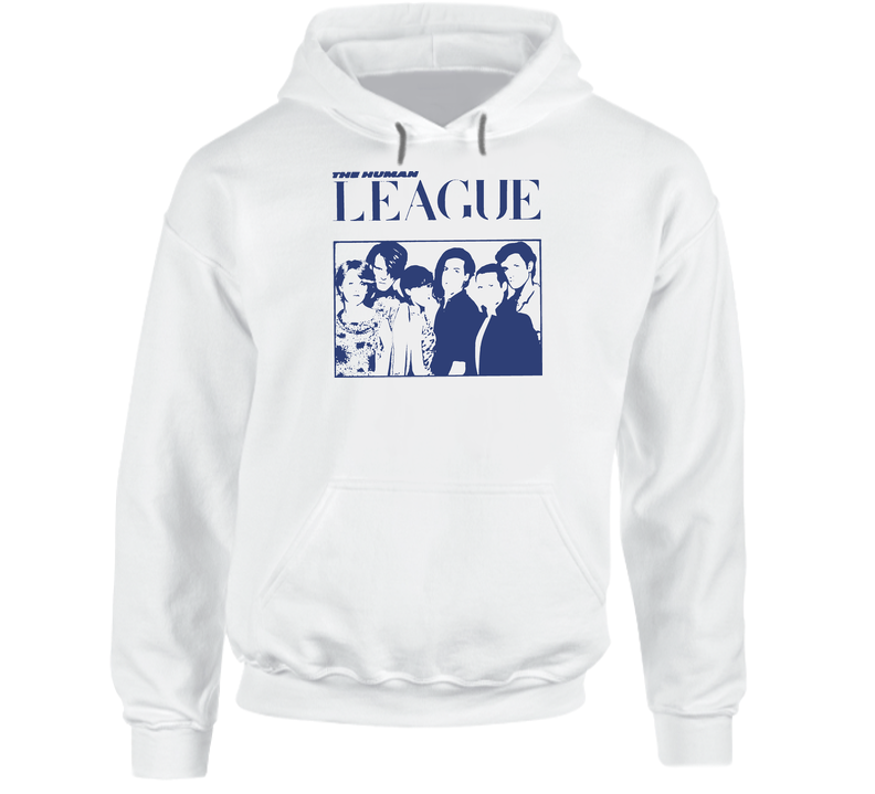 The Human League Synth Pop Music Hooded Sweatshirt Hoodie The Human League Synth Pop Music Hooded Sweatshirt Hoodie