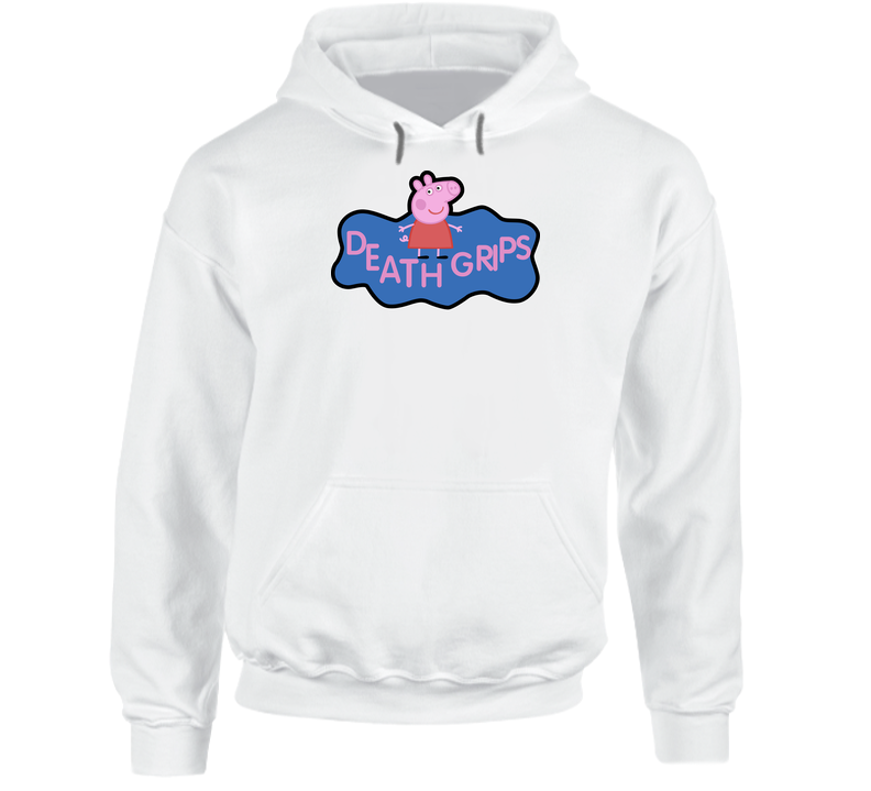 Death Grips Peppa Pig Hip Hop Music Fan Mashup Hooded Sweatshirt Hoodie Death Grips Peppa Pig Hip Hop Music Fan Mashup Hooded Sweatshirt Hoodie