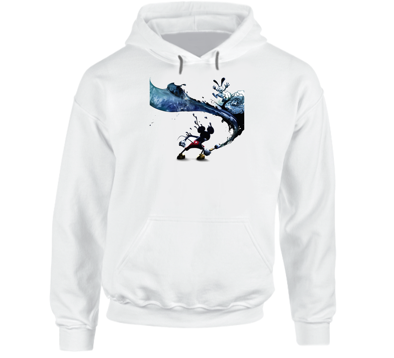 Epic Mickey Video Game Hooded Sweatshirt Hoodie Epic Mickey Video Game Hooded Sweatshirt Hoodie