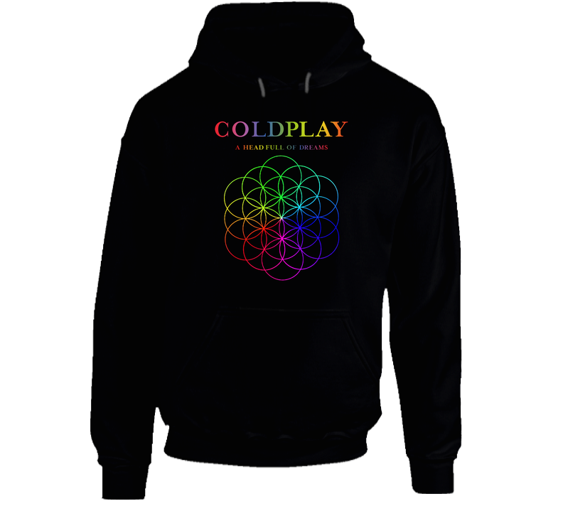 Hot Alternative Rock Music Coldplay A Head Full Of Dreams Concer Retro Graphic Unisex Cotton Black Hooded Sweatshirt Hoodie Hot Alternative Rock Music Coldplay A Head Full Of Dreams Concer Retro Graphic Unisex Cotton Black Hooded Sweatshirt Hoodie