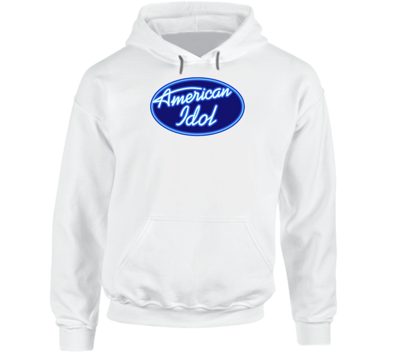 American Idol 2000s Tv Show Fan Logo Hooded Sweatshirt Hoodie American Idol 2000s Tv Show Fan Logo Hooded Sweatshirt Hoodie