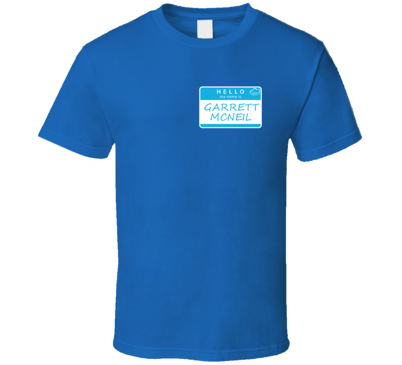 Cloud 9 Superstore Garrett Mcneil Hello Name Tag Favortie Character Tv Cloud 9 Superstore Garrett Mcneil Hello Name Tag Favortie Character Tv