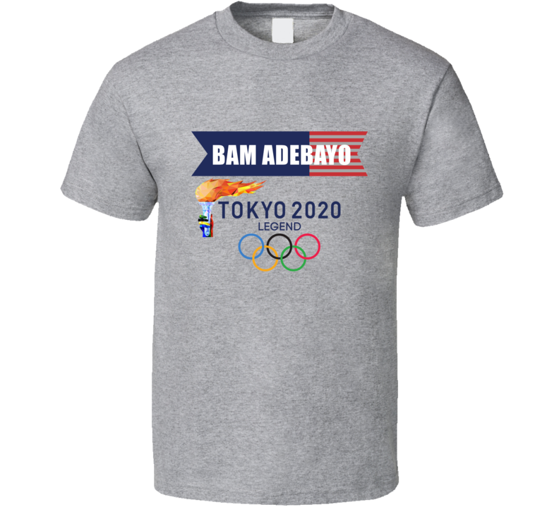 Bam Adebayo Tokyo 2020 Legend Basketball Olympic Athlete Fan Gift T Sh