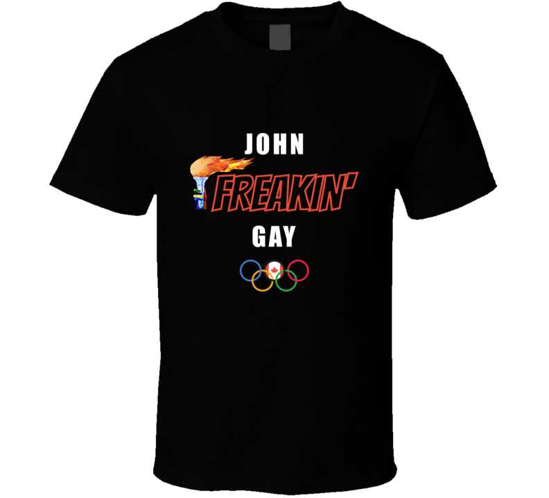 John Freakin Gay Canadian Olympic Athlete Tokyo Track And Field Fan Gi