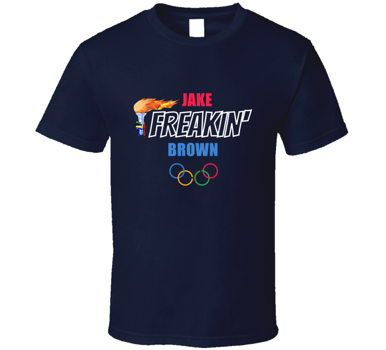 Jake Freakin Brown Biathlon Athlete Team Usa Fan Cool Gift T Shirt