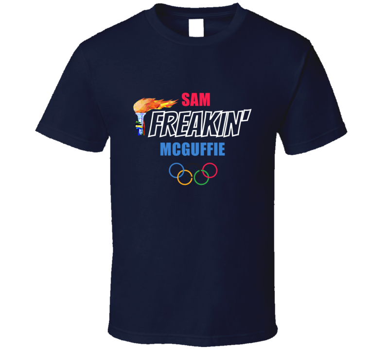 Sam Freakin Mcguffie Bobsled Athlete Team Usa Fan Cool Gift T Shirt