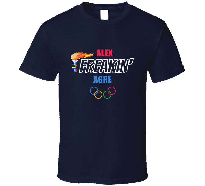 Alex Freakin Agre Curling Athlete Team Usa Fan Cool Gift T Shirt