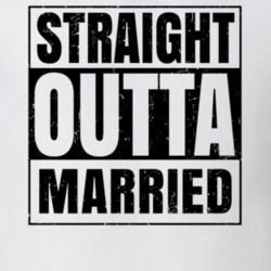 Straight Outta Married Nouns Words Compton Parody T Shirt 19357427