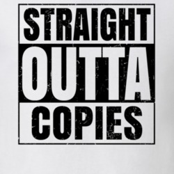 Straight Outta Copies Nouns Words Compton Parody T Shirt 19359413
