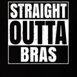 Straight Outta Bras Nouns Compton Parody T Shirt 19359682