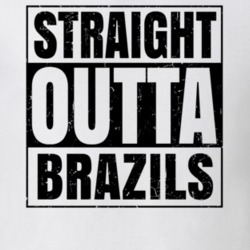 Straight Outta Brazils Nouns Words Compton Parody T Shirt 19359873