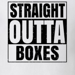Straight Outta Boxes Nouns Words Compton Parody T Shirt 19359894