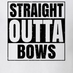 Straight Outta Bows Nouns Words Compton Parody T Shirt 19359899