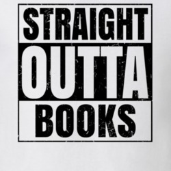 Straight Outta Books Nouns Words Compton Parody T Shirt 19359914