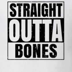 Straight Outta Bones Nouns Words Compton Parody T Shirt 19359920