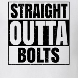 Straight Outta Bolts Nouns Words Compton Parody T Shirt 19359925