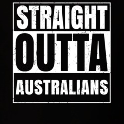 Straight Outta Australians Nouns Compton Parody T Shirt 19359952