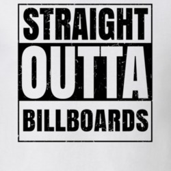 Straight Outta Billboards Nouns Words Compton Parody T Shirt 19359961