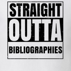Straight Outta Bibliographies Nouns Words Compton Parody T Shirt 19359968