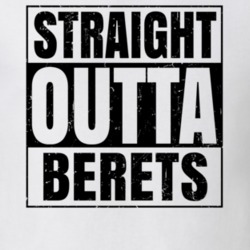 Straight Outta Berets Nouns Words Compton Parody T Shirt 19359976