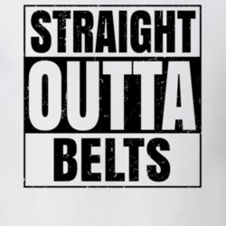 Straight Outta Belts Nouns Words Compton Parody T Shirt 19359982