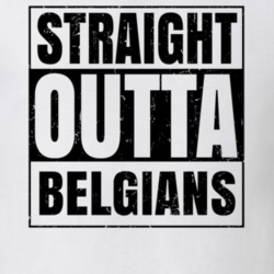 Straight Outta Belgians Nouns Words Compton Parody T Shirt 19359988