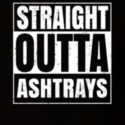 Straight Outta Ashtrays Nouns Compton Parody T Shirt 19359994